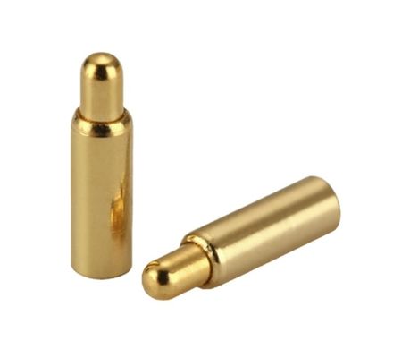 Conector Pogo Pin de cobre revestido de ouro com força de mola de cabeça dupla H6.0mm Tipo Smd