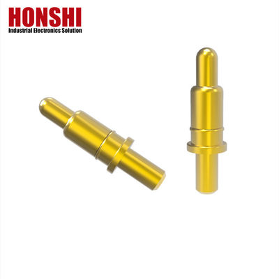 Conector de alfinete carregado de molas de bronze Pogo Pin 120g Força de molas