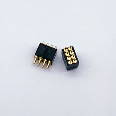 Conector POGO de 1,27 mm de altura de 8 pines para conexões duradouras