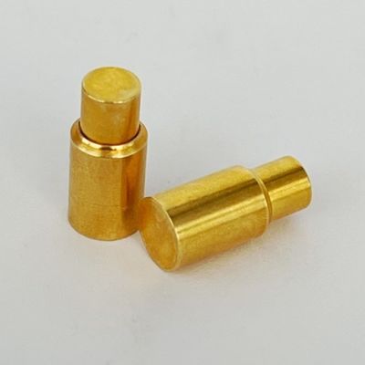 6.0mm C6801 Pogo Pin SMT Conector de Brass Tipo de Soldadura Revestido de Ouro Personalizado