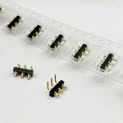 Conector Pogo de 2,54 mm tipo Dip 3 pin H1.5 mm personalizado para conector de pinos de mola