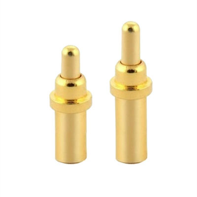 Conector Pogo Pin de alta precisão revestido de ouro para PCB SMT SMD Corrente nominal 1.5A