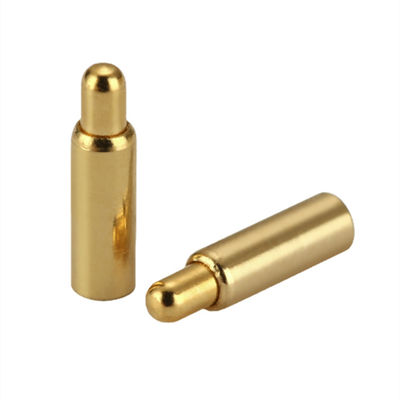 Conector Pogo Pin de alta precisão revestido de ouro para PCB SMT SMD Corrente nominal 1.5A