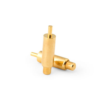 Conector Pogo Pin de alta precisão revestido de ouro para PCB SMT SMD Corrente nominal 1.5A