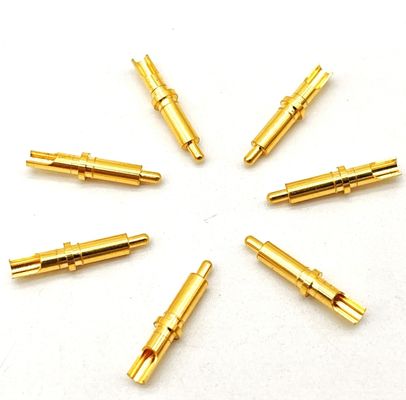 Conector Pogo Pin de Alta Corrente DC 12V Material de carregamento de liga de zinco carregado de mola
