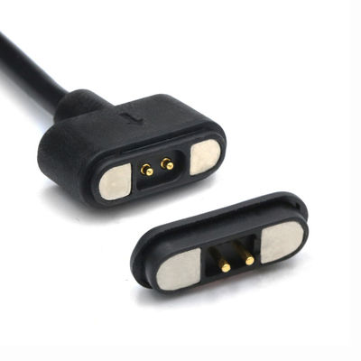 IP67 PCB à prova d'água Conector de pin de Pogo Feminino Cabo magnético com revestimento de flash de ouro e resistência a contatos máxima de 50 mohm