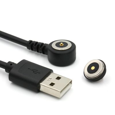 IP67 PCB à prova d'água Conector de pin de Pogo Feminino Cabo magnético com revestimento de flash de ouro e resistência a contatos máxima de 50 mohm