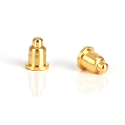 Tipo SMT Pogo Pin 2 mm Ouro Palted SUS304 Pogo Pin de Primavera