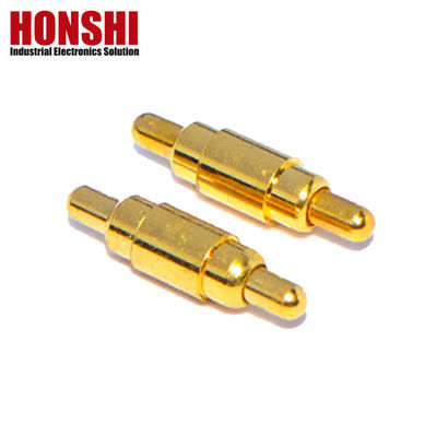 Pinhas de Pogo de Brass de cabeça dupla comprimento 6,5 mm pinhas de Pogo de ponta dupla