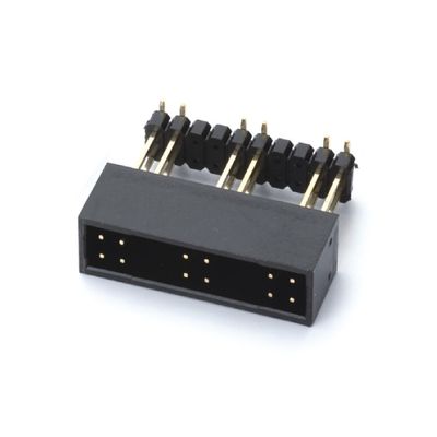 10 pin - 64 pin Conector de cabeçalho de caixa de 2,0 mm H4.8 Conector elétrico de fila dupla recta