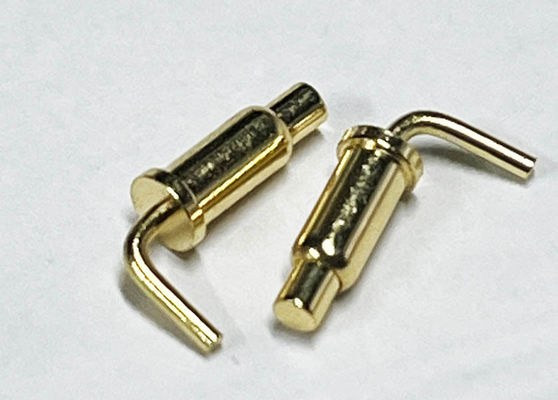 Tipo de flexão personalizado Pin de Pogo de mola para conectores de pin de Pogo de 2,54 mm