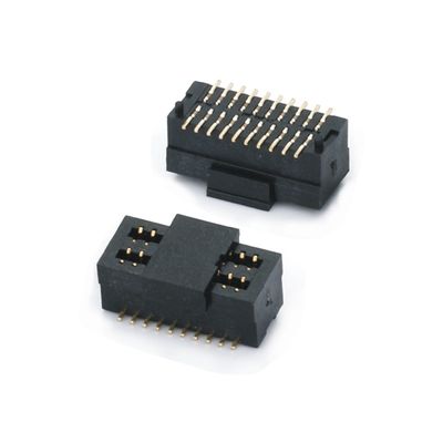 10 - 100 Pins Conector de placa de alta velocidade para placa 0,8 mm Pitch Conector de cabeçalho feminino