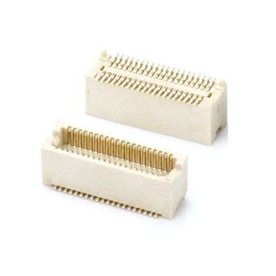 10 - 100 Pins Conector de placa de alta velocidade para placa 0,8 mm Pitch Conector de cabeçalho feminino