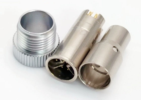 Conector feminino circular M12 X Code 8 pin Socket Long Shield para Cat6a