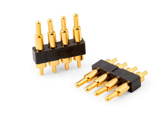 2.54mm Pitch Pogo Pin Connectors H7.75mm para interconexão de PCB