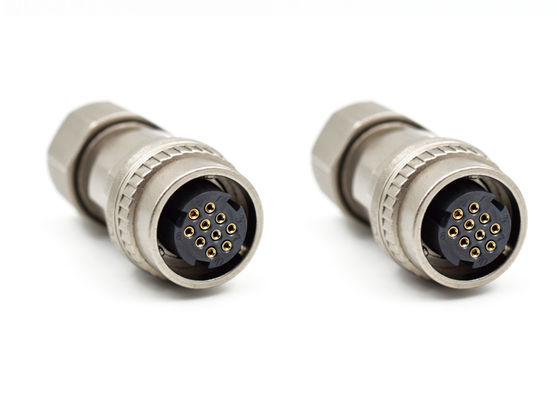 Conector de fio de solda de ângulo direito conector de fio circular 10 pin para cabo de freio de servo