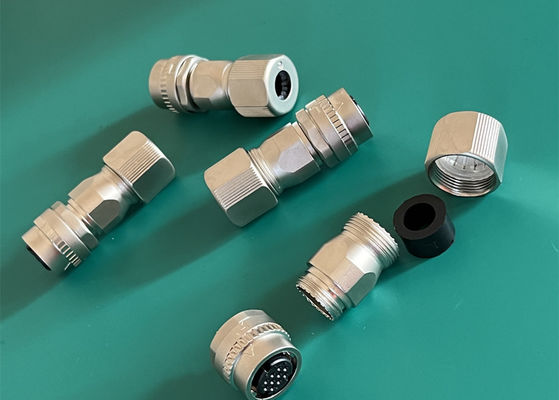 2 pin 10 pin conector de fio circular servo encoder masculino terminação de solda