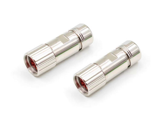 M23 Conector de fio circular de potência 6 pin Servo Encoder Fêmea Macho Crimp Plug