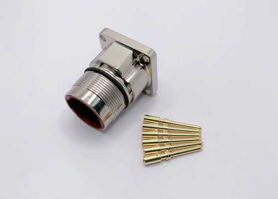 M23 Conector de fio circular de potência 6 pin Servo Encoder Fêmea Macho Crimp Plug