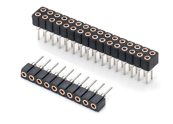 2.0 mm Conector de cabeçalho de pin feminino redondo, redondo, redondo, redondo, redondo, redondo, redondo, redondo