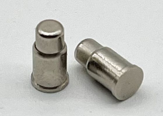 Conector de Pogo Pin de latão 1A Corrente nominal de precisão Machinada através de Pogo Pins de buraco
