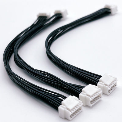 OEM ODM Wire Harness Assembly 1.5mm Pitch 12 Pin Conector de conector masculino feminino