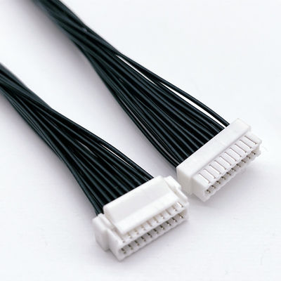 OEM ODM Wire Harness Assembly 1.5mm Pitch 12 Pin Conector de conector masculino feminino