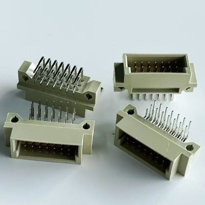 2.54mm Din 41612 Conector 21 Posição Ângulo Direito Macho 3x7Pin Conector Eurocard