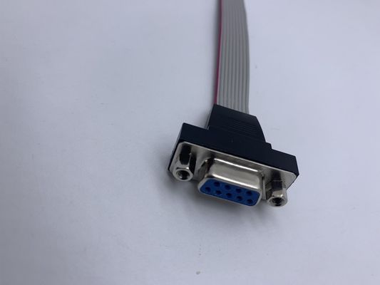 D-sub DB9 para FC-10p 2.54mm Flat Ribbon Cable Homem Fêmea para 10 26 Pin IDC Conector Wire