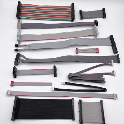 D-sub DB9 para FC-10p 2.54mm Flat Ribbon Cable Homem Fêmea para 10 26 Pin IDC Conector Wire
