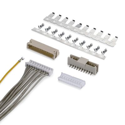 Cable Jst personalizado Sh Gh Zh Ph Xh Vh Molex 1.25 Conectores Plug Socket Crimp Contacto OEM