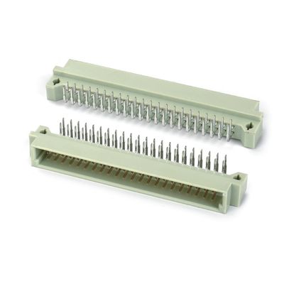 DIN 41612 Conector 2 fileiras 10 pines pinos femininos direto através do buraco 2x5 Pitch 2.54mm DIP