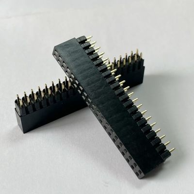 2.54mm Pitch Dual Row H8.5mm Board To Board Connector Conector de cabeçalho de alfinete feminino