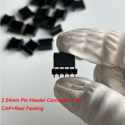 2.54mm Pitch Pin Header Connector 5 Pin Directo Com Cap Board To Board Connector