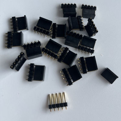 2.54mm Pitch Pin Header Connector 5 Pin Directo Com Cap Board To Board Connector