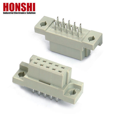 Conector Eurocard feminino 3*16 pin 3 filas Conector DIN41612 com 48 pin Conector 41612