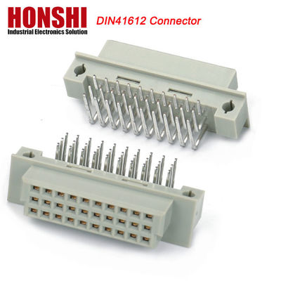 Conector DIN 41612 para PCB, 21 pines, 3 linhas para PCB, conector Eurocard