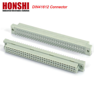 2.54mm Euro DIN 41612 Conector Fêmea IDC Tipo 3 linhas 64P 96P Conectores para placa de PCB