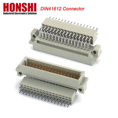 DIN 41612 Quatro filas em linha 128 pin DIN41612 conector PCB de latão Aplicação atual