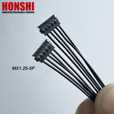 MOLEX 78172 Conjunto de arnês de fio terminal preto
