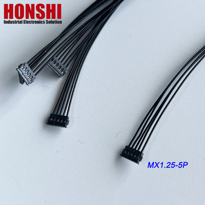 MOLEX 78172 Conjunto de arnês de fio terminal preto