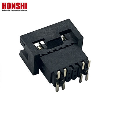 1,27 mm Pitch H5.7mm SMT Brass Gold Bated Box Header PCB Connector