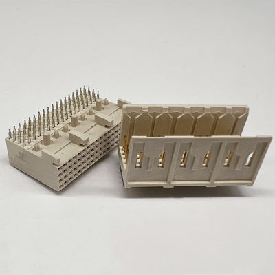 Conectores métricos duros 2.0mm 24pin 48pin 72pin 96pin Press-Fit Tipo DIN41612 Euro conector