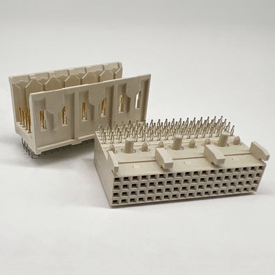 Conectores métricos duros 2.0mm 24pin 48pin 72pin 96pin Press-Fit Tipo DIN41612 Euro conector