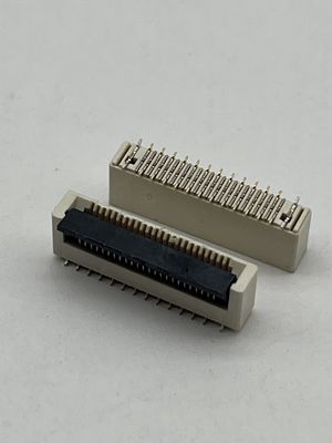 Fpc conector backflip fundo contato zif tipo smd fpc ffc conector de tomada 0,5 passo