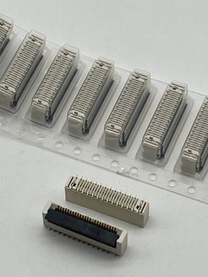 Fpc conector backflip fundo contato zif tipo smd fpc ffc conector de tomada 0,5 passo