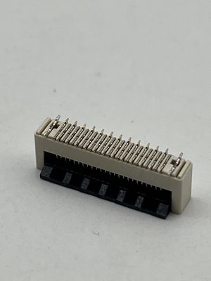 Fpc conector backflip fundo contato zif tipo smd fpc ffc conector de tomada 0,5 passo