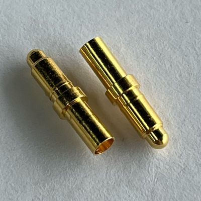 Pogo Pin Connector Spring 1A 3A 10A Ouro Cobre M8 M4 M3 M2 parafusos de teste de fio condutor