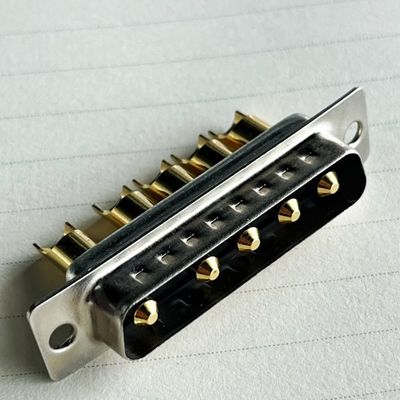 ISO9001 5w5 Dusb Pcb Macho Dip Macho Combo Dsub Rf Coaxial 9w4 Power 7w2 Alta Corrente D Sub Db 8w8 40a Conector