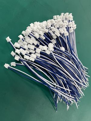 Conector de fio de passo de 1,5 mm 2 3 4 pinos Jst Zh 1.5 Montagem de chicote de fios personalizado Cabos de 2 vias para AWG24 / AWG26 / AWG28 OEM
